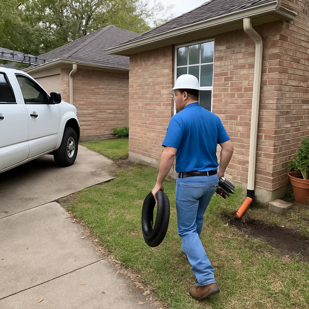 Foundation & Drainage specialist serving a Webster property